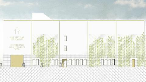 Visualisierung Kunstdepot Darmstadt