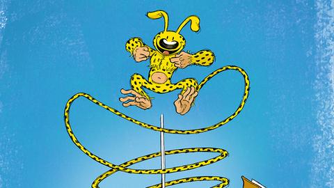 Marsupilami als Comic-Figur