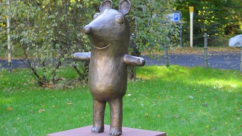 Maus-Skulptur in Bad Homburg