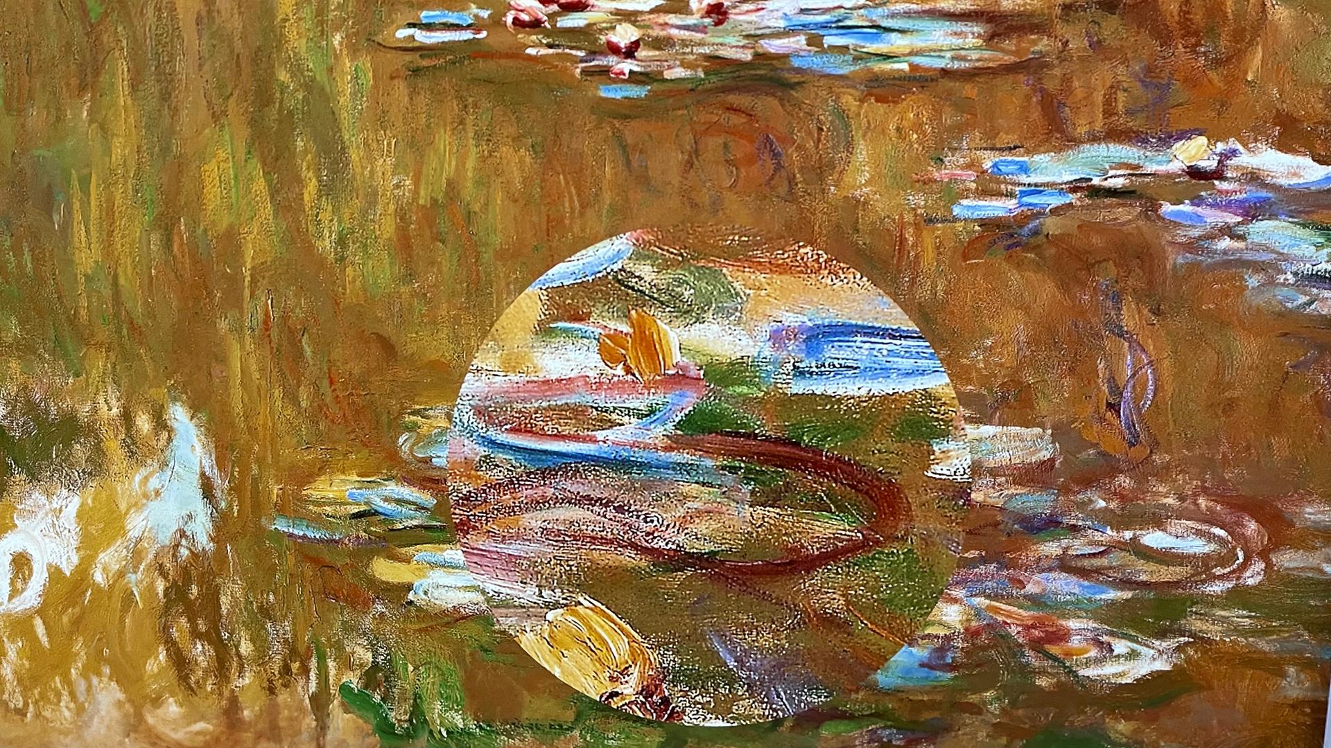 Ausstellung Garten" in Frankfurt Wie Schwimmen im