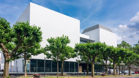 Hier entsteht das neue "Museum Reinhard Ernst" in Wiesbaden. 