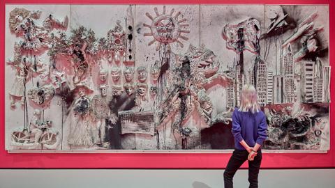 Ausstellungsansicht Niki de Saint Phalle in der Schirn
