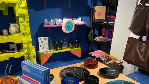 Blick in den Popup-Store der Freitagsküche
