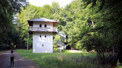 Rekonstruierter Wachturm am Limes