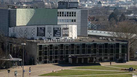 Blick auf das Staatstheater Kassel.