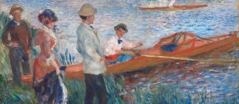 Pierre-Auguste Renoir, Ruderer bei Chatou, 1879