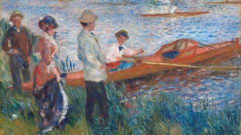 Pierre-Auguste Renoir, Ruderer bei Chatou, 1879