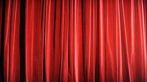 Roter Theatervorhang