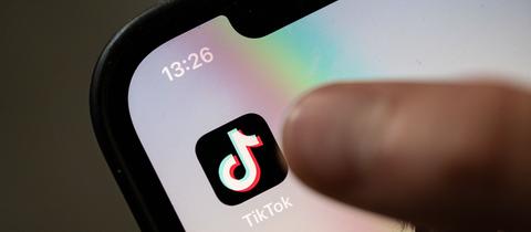 Tiktok auf dem Handy