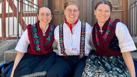 Trachtenfest Schlitz Tänzer in Tracht