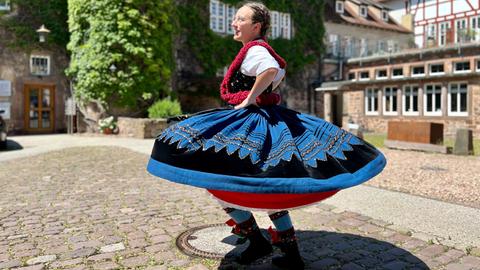 Trachtenfest Schlitz Tänzer in Tracht