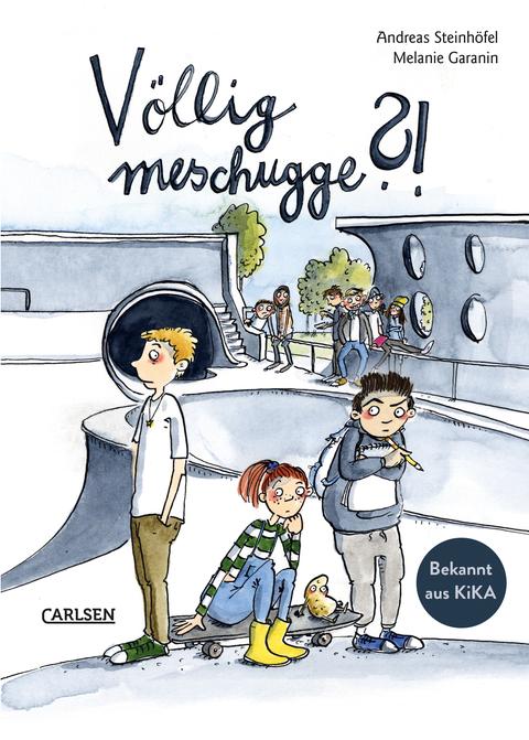 Cover der Graphic Novel "Völlig meschugge?" von Andreas Steinhöfel und Melanie Garanin