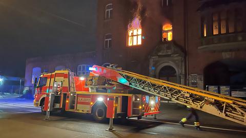 Brand in Kassel