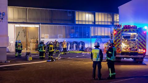 Brand Lagerhalle