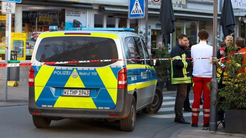 Darmstadt Polizei Messerangriff
