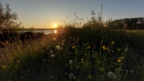 Momentaufnahme Sonnenuntergang