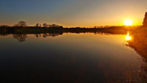 Momentaufnahme Sonnenuntergang