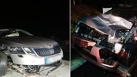 Unfall Kuh Straße Mittelhessen