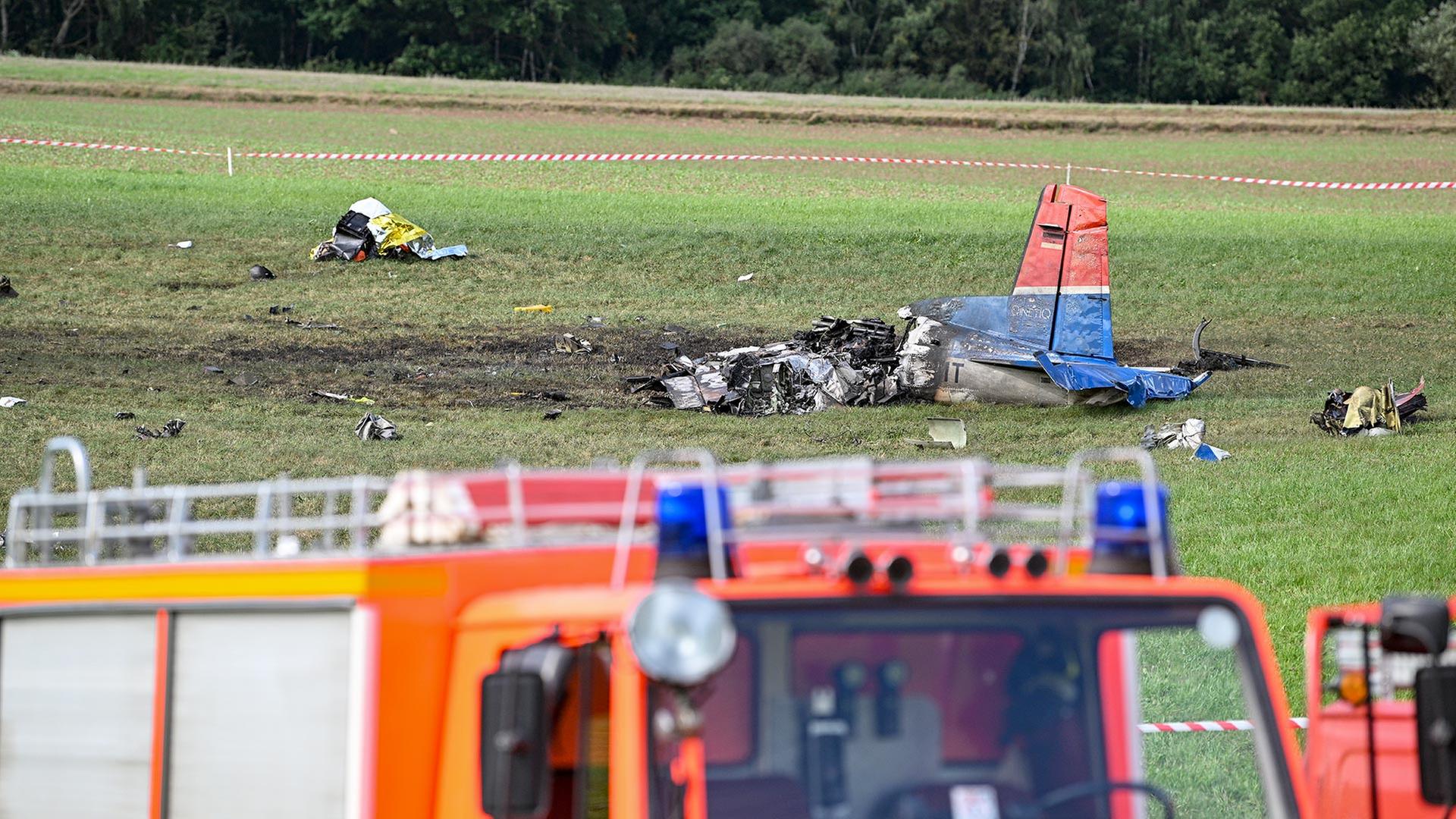 Podczas ćwiczeń Bundeswehry: Dwie osoby zginęły w katastrofie lekkiego samolotu niedaleko Neuenstein |  hessenschau.de