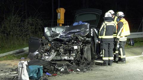 Unfall auf A67 bei Lorsch