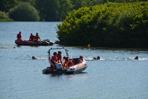 Suchaktion im Aartalsee