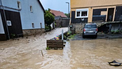 Schlammlawine in Alsfeld