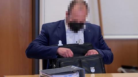 Angeklagter Florian H. bei Untreue-Prozess in Fulda 