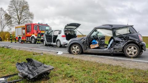 Tödlicher Verkehrsunfall auf der B458