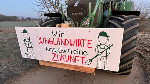 Auch viele junge Landwirte protestieren offensiv gegen die Politik der Ampelregierung. 