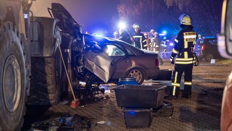 Unfallstelle in Biebergemünd