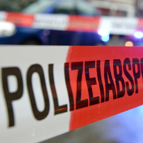 Polizeiabsperrung