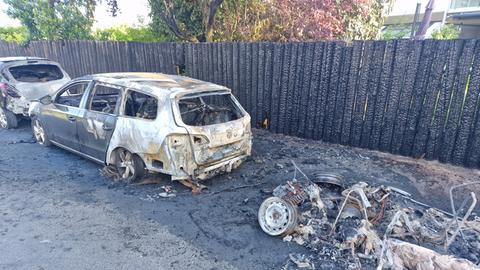 Die Autos waren in der Dietzenbacher "Dreieichstraße" geparkt. 