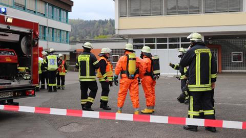 Feuerwehr-Einsatz an Schule in Breuberg (Odenwald)