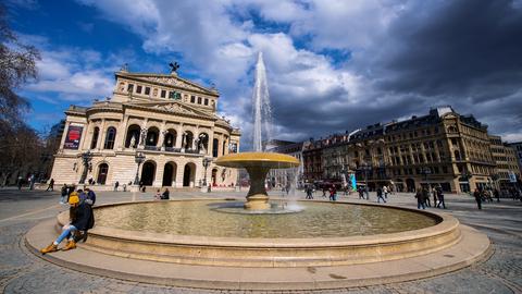 Lucae-Brunnen Alte Oper Frankfurt