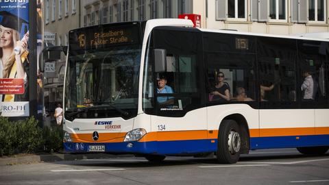 Bus in Wiesbaden