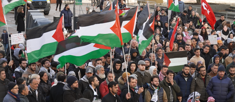 Pro-Palästina-Demo in Fulda