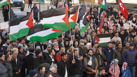 Pro-Palästina-Demo in Fulda