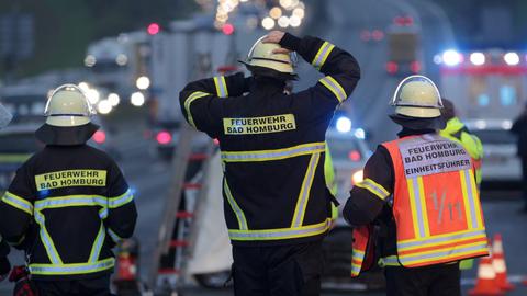 Feuerwehr am Unfallort