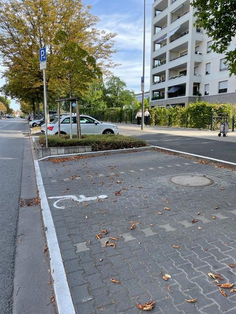 Behindertenparkplatz