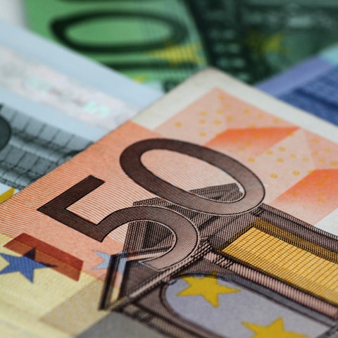Geld Euroscheine Sujet