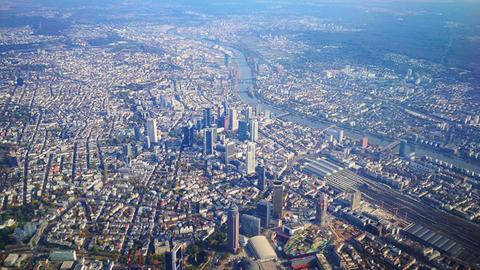 Frankfurt von oben