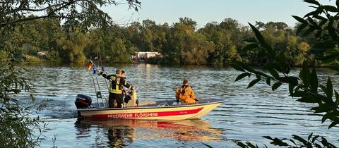 Vermisster Schwimmer in Hattersheim