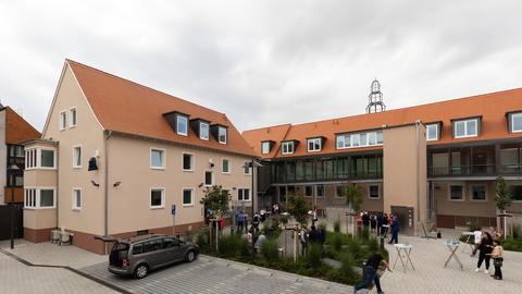 Außenaufnahme von dem neuen Haus der Jugendrechts Hanau. 