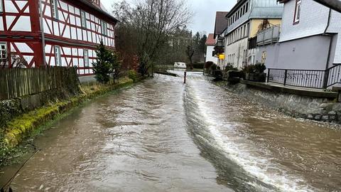 Der Mergbach in Reichelsheim.