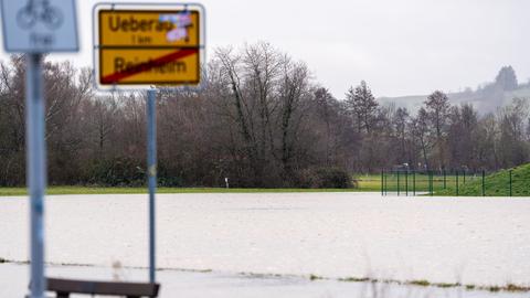 Hochwasser in Reinheim (Darmstadt-Dieburg)
