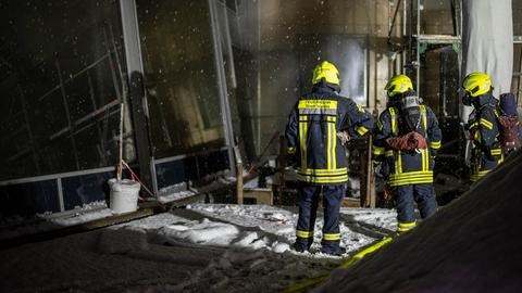 Brand in Freizeitbad in Idstein