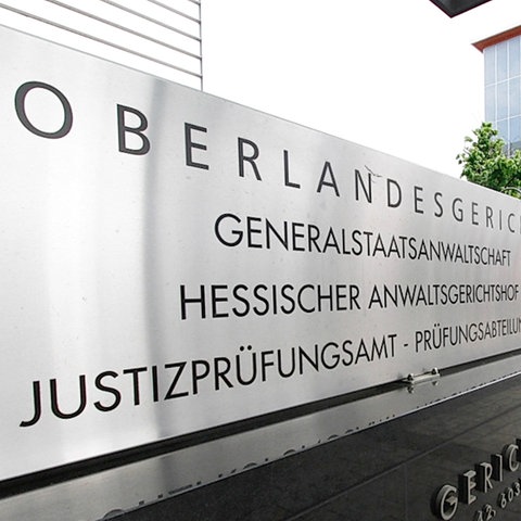 Das Justizzentrum Frankfurt mit Generalstaatsanwaltschaft und Oberlandesgericht