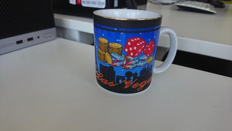 Kaffeetasse mit Aufschrift Las Vegas