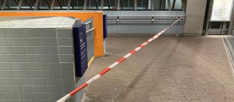 Sperrung am ICE-Bahnhof in Kassel