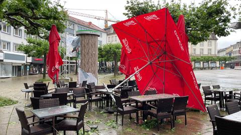 Kassel nach dem Unwetter